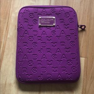 Marc by Marc Jacobs purple tablet case